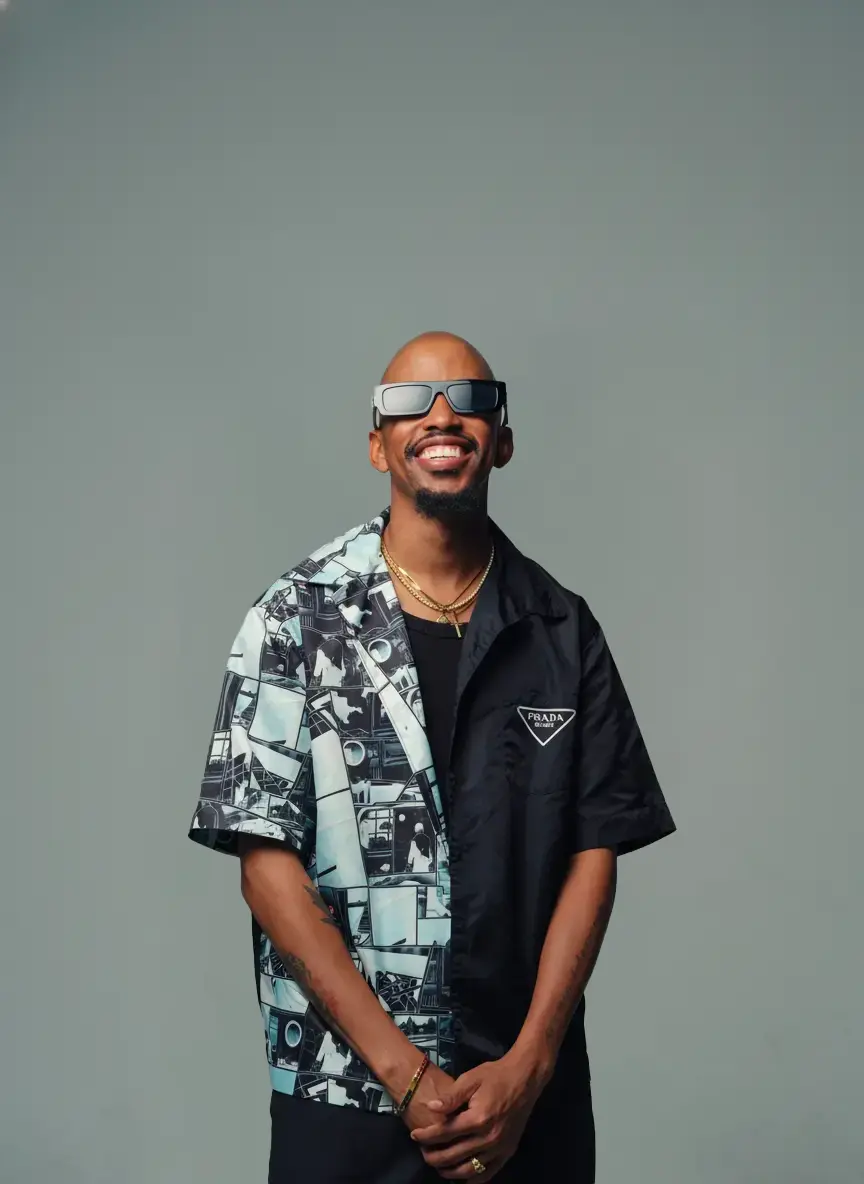 Kay leading a dance cardio class